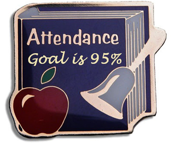 attendance goal is 95%